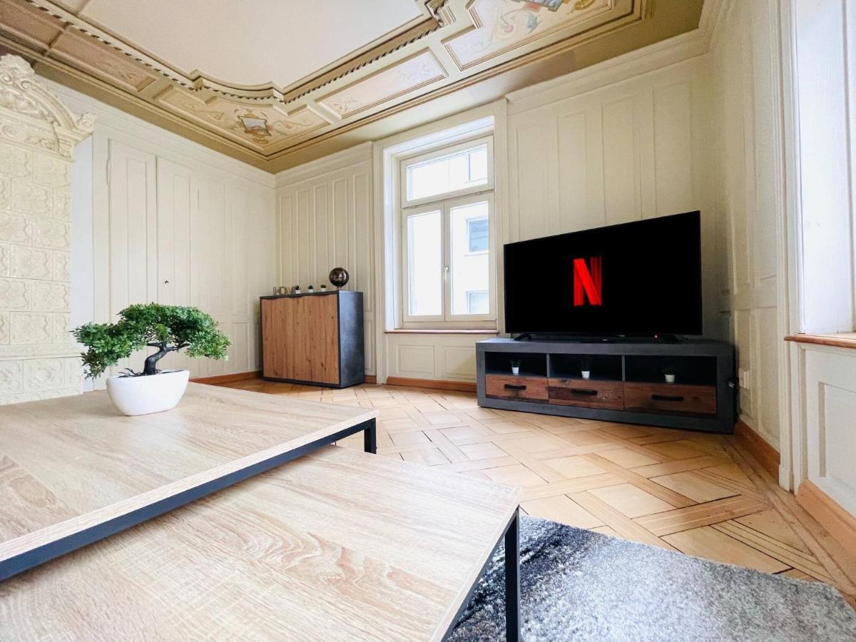 Beautiful, Bright, Large Apartment With Balcony Smarttv St. Gallen Dış mekan fotoğraf