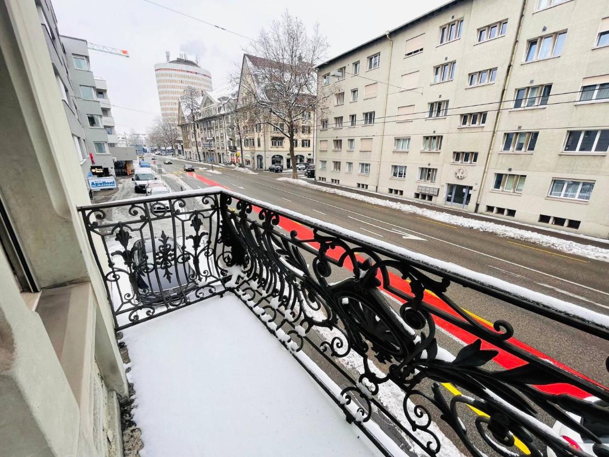 Beautiful, Bright, Large Apartment With Balcony Smarttv St. Gallen Dış mekan fotoğraf
